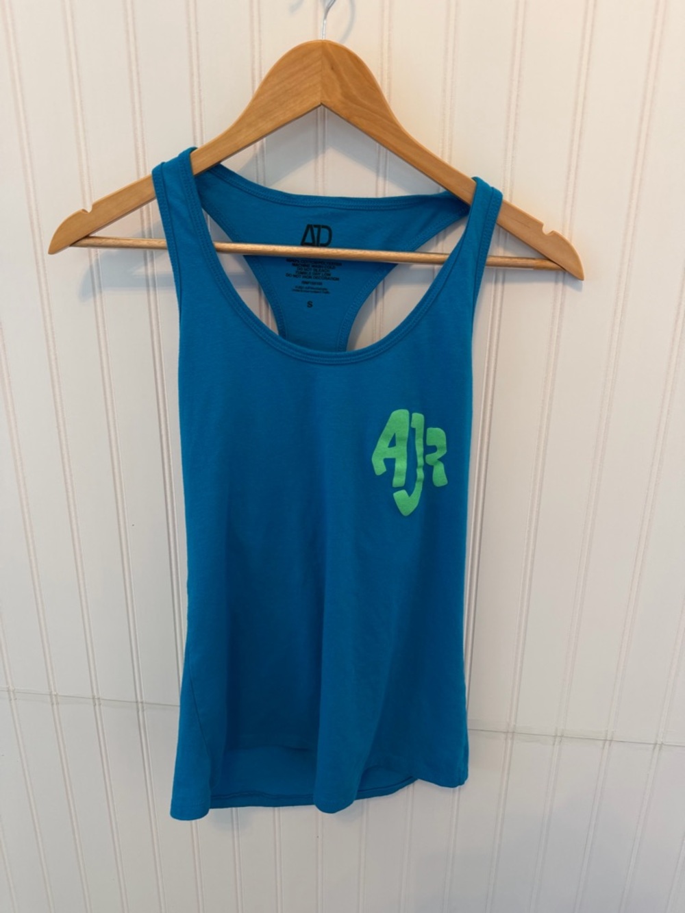 Blue Racerback AJR Concert Tank Size S